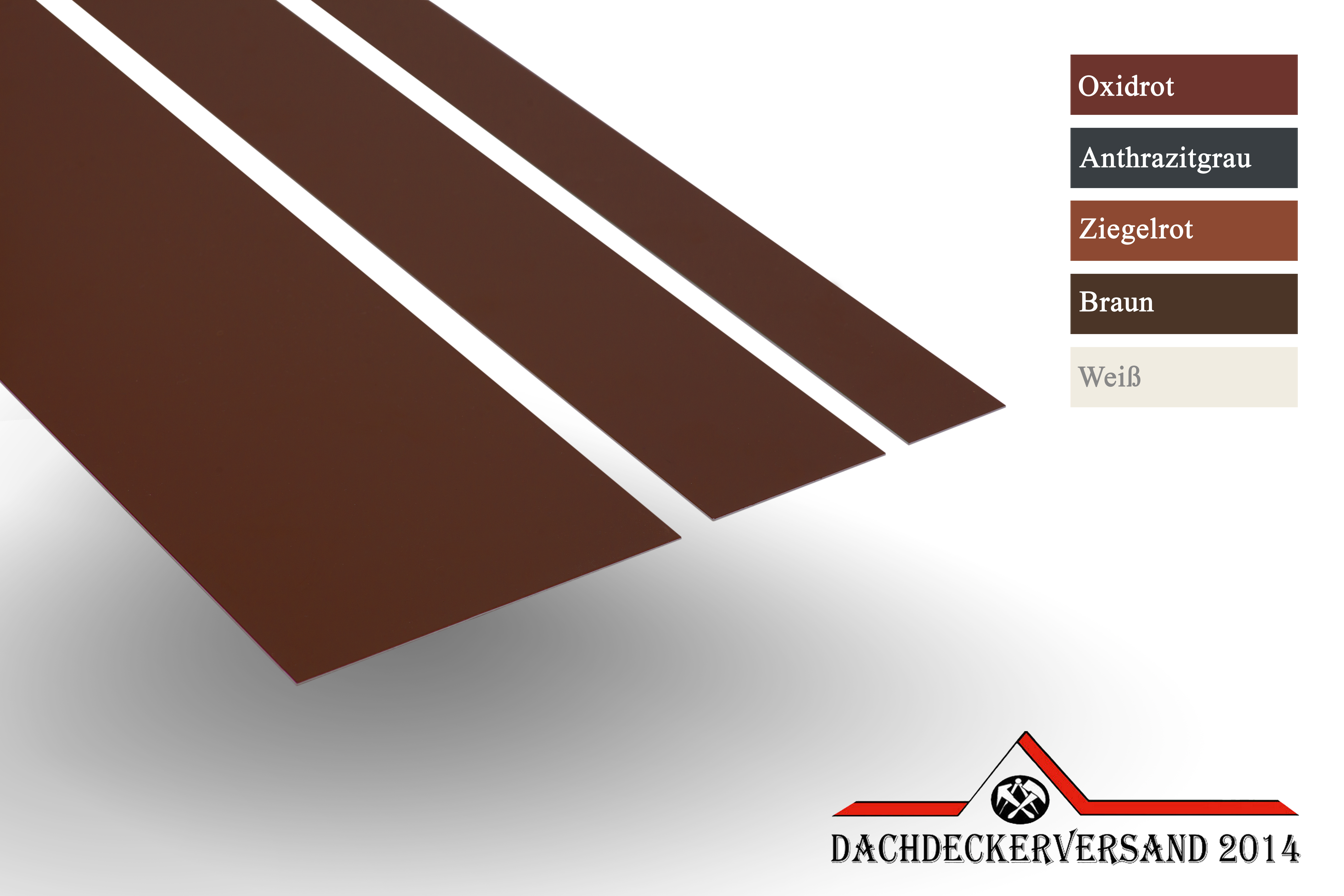 1 m Blechstreifen Alustreifen Streifenblech 0,8 mm stark - verschiedene Farben
