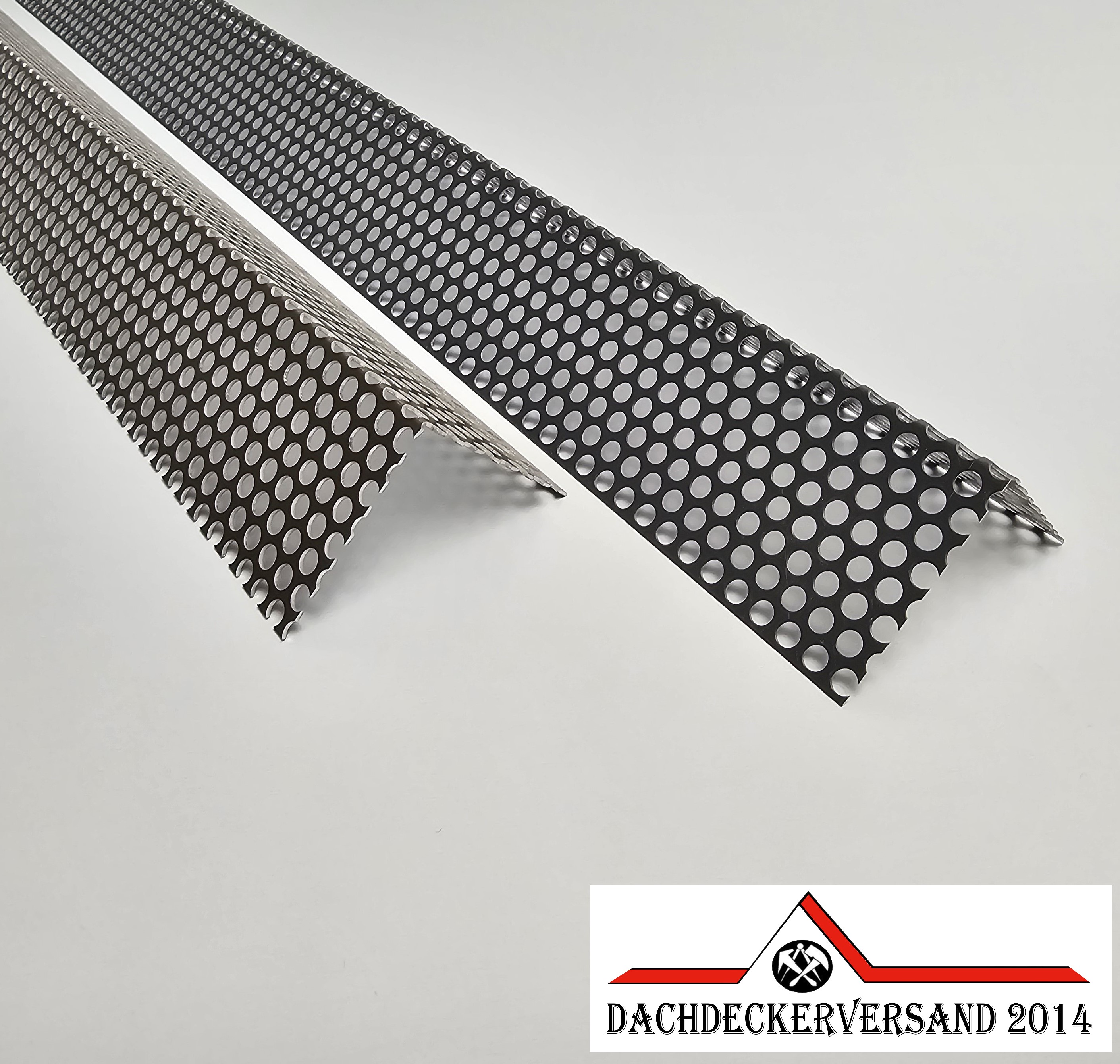 2 m Lochblechwinkel Winkelblech Lochblech Blechwinkel Alu Aluminium farbig 0,8 mm stark 