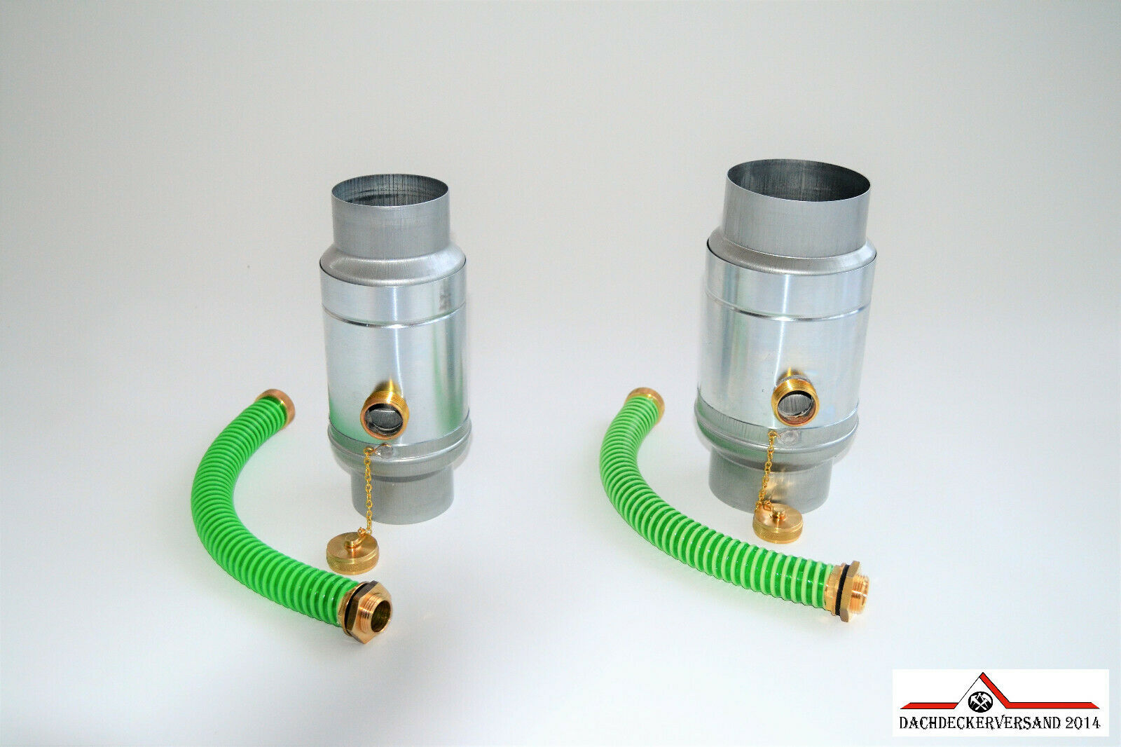 Regenwassersammler Wassersammler Zink Titanzink DN100 oder DN80