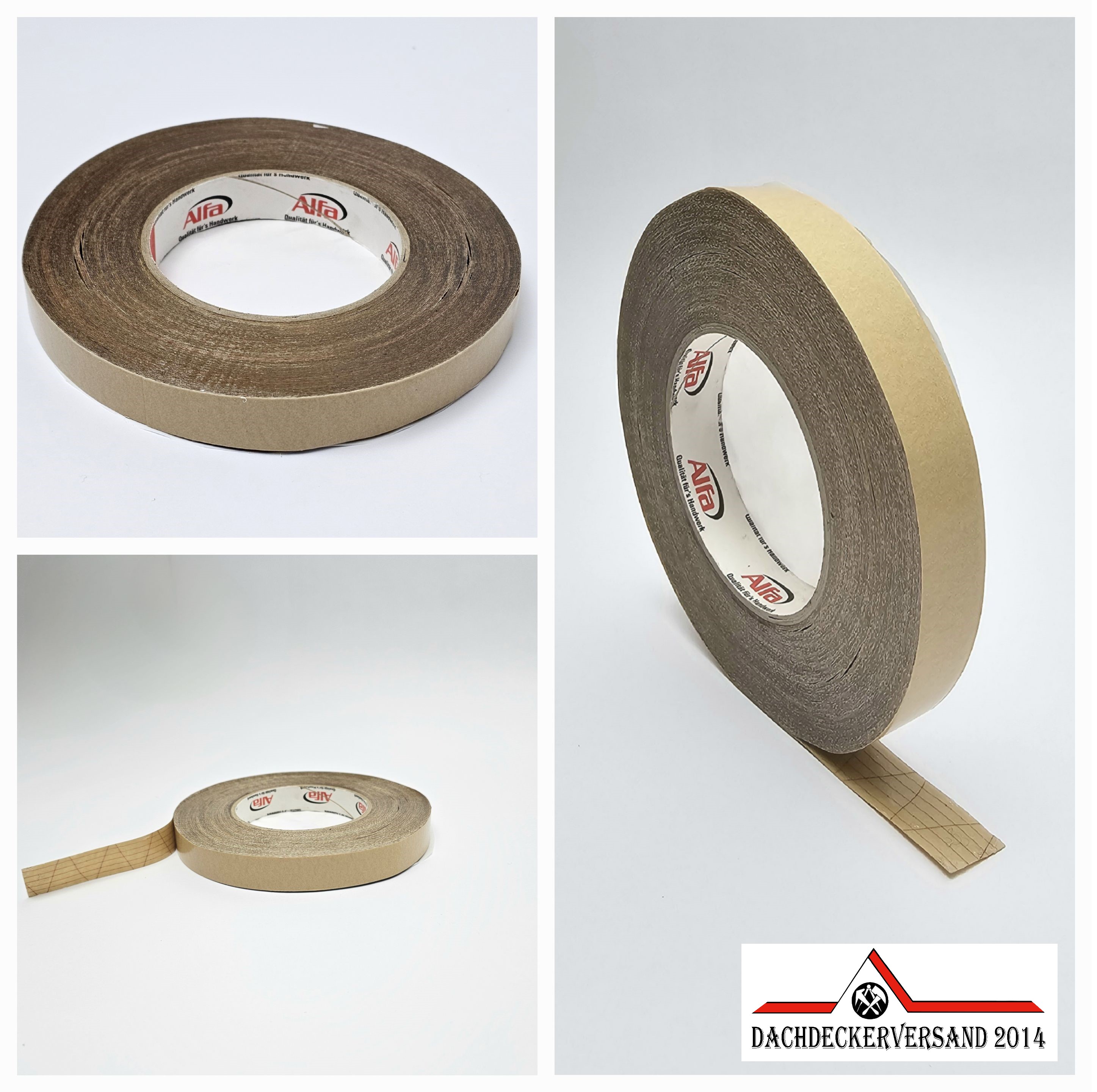 Alfa Twin 145 Klebeband Montageband Montageklebeband 20 mm x 50 m 1 Rolle  