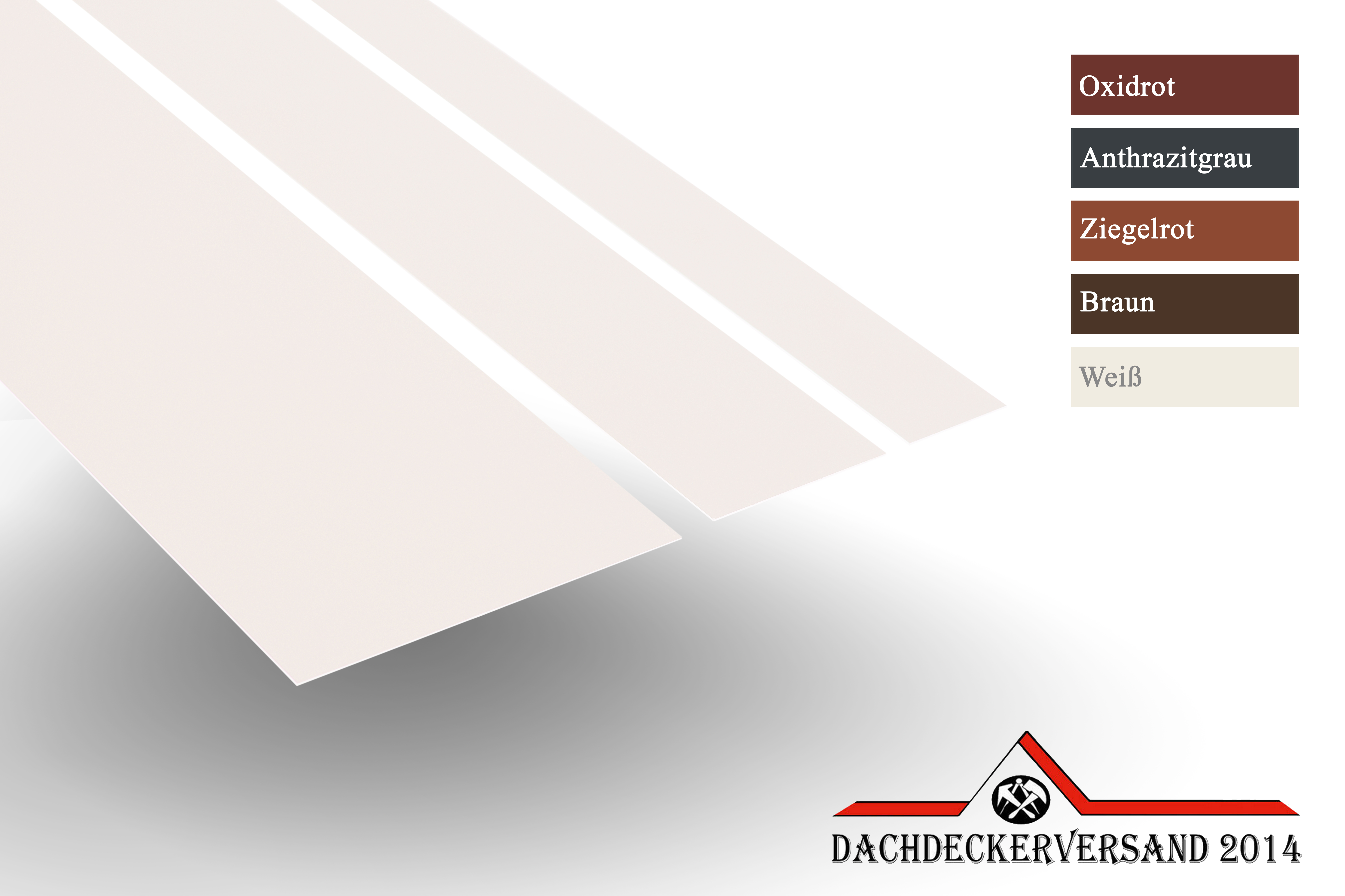 2 m Blechstreifen Alustreifen Streifenblech 0,8 mm stark - verschiedene Farben